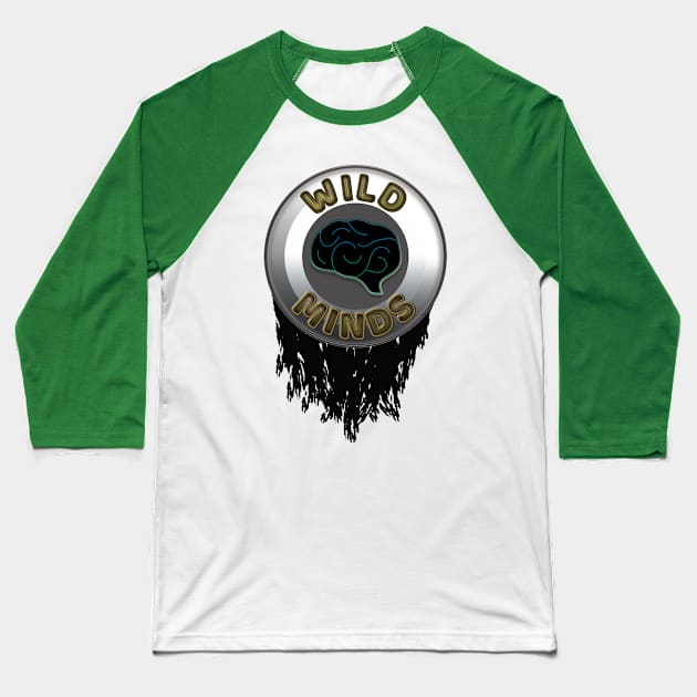 Wild minds Baseball T-Shirt by NekroSketcher